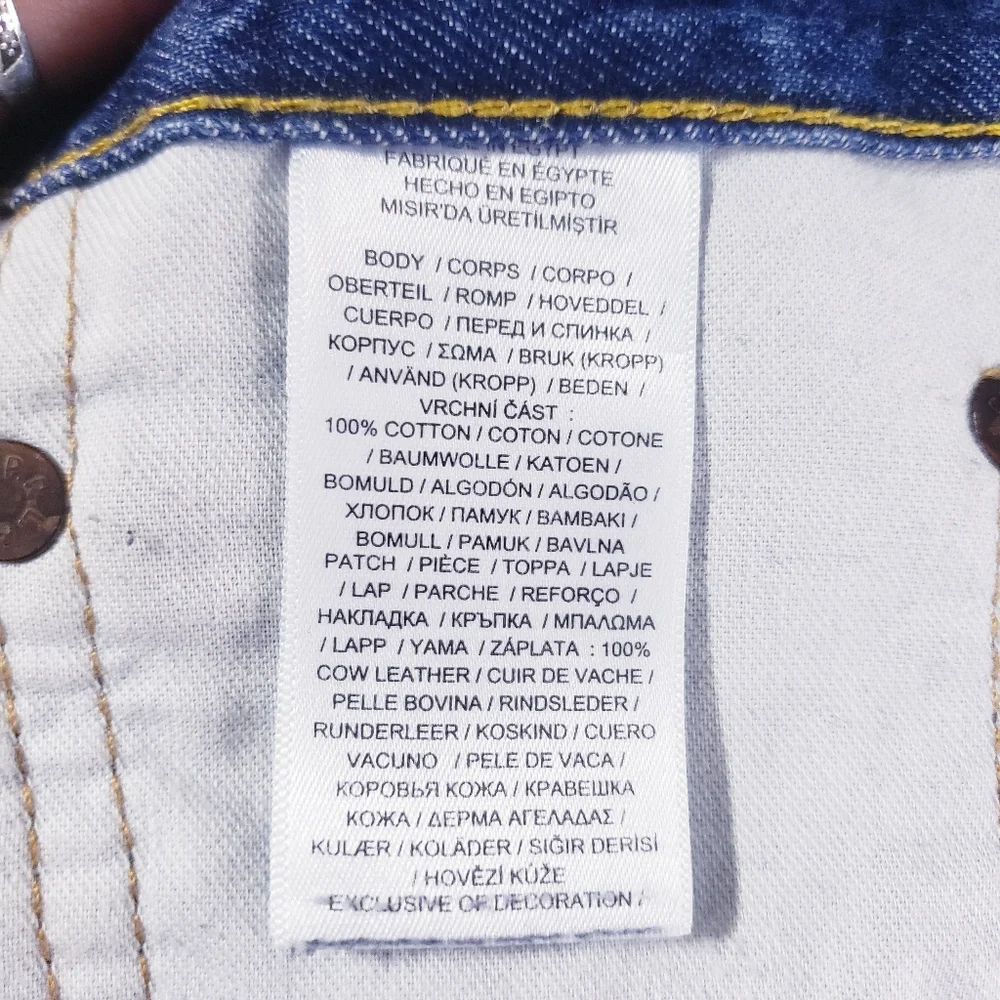 Ralph Lauren Polo Men's Size 34 x 34 The Sullivan‎ Slim Denim Jeans